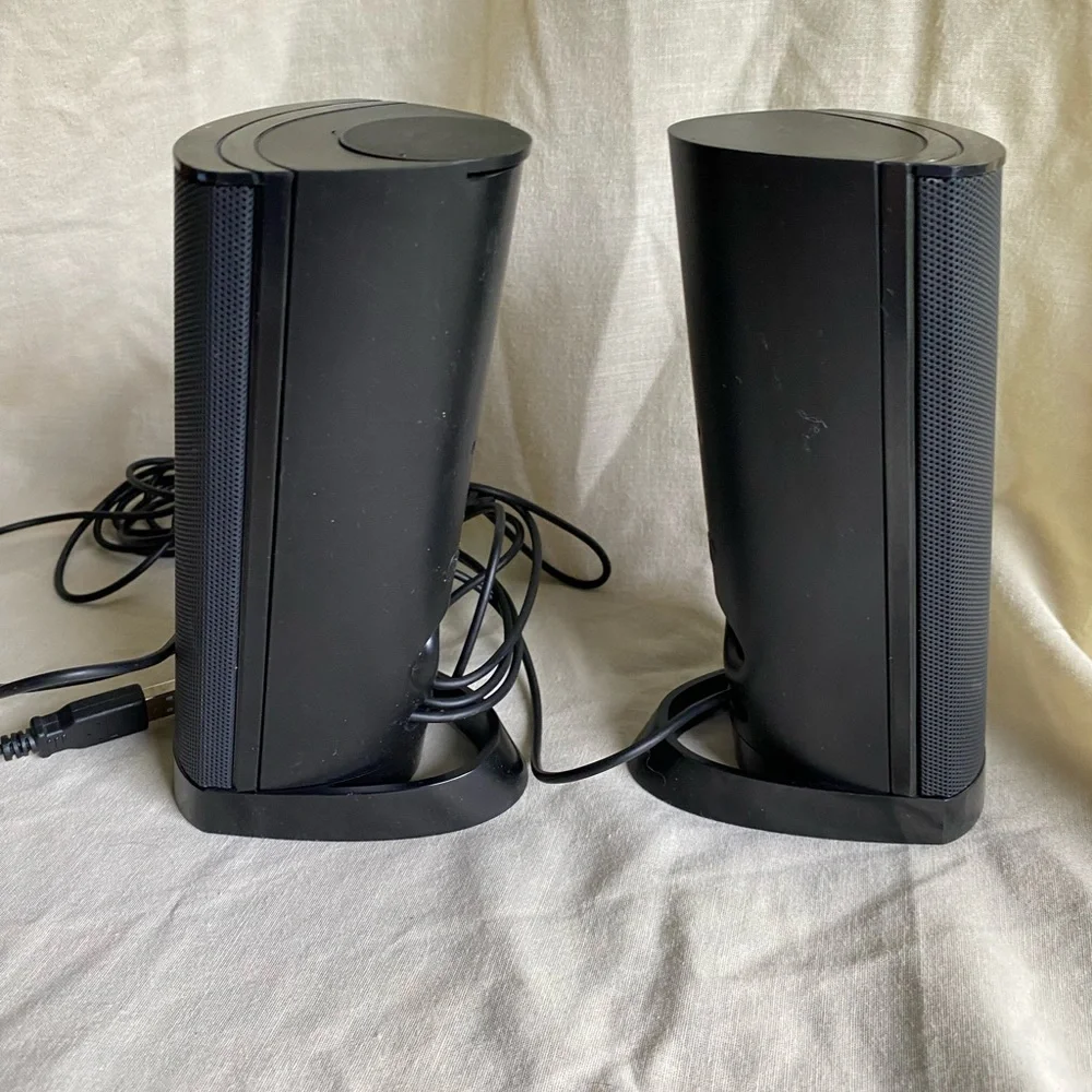 Dell AX210 Multimedia Speaker System DP/N 0R126K/042DJY PC USB AUX Speakers